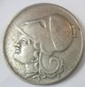 Authentic GREECE Issue Coin, Dated 1926, TWO 2 DRACHMAI, Copper Nickel Content, Discontinued Style