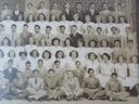 Vintage SCHOOL Photograph, CLASS Of 1947, Brooklyn PS 203,  Approx 20' X 12.5,' Nicely Framed