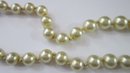 Vintage Double Strand Necklace, Faux Pearls, Sterling .925 Silver Clasp Closure, Approximately 16' Length
