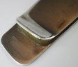 Signed TIFFANY, Contemporary MONEY CLIP, Smooth Clean Design, Sterling .925 Silver Construction