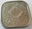 Authentic Netherlands Issue Coin, Dated 1975,  Five 5 Cents, Copper Nickel Content, Juliana/beatrix