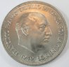 Authentic SPAIN Issue Coin, Dated 1949, Cinco Five 5 Pesetas, Francisco Franco, Nickel Content
