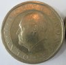 Set 2 Coins! Authentic NORWAY Issue, Dated 1985 & 86, 10 KRONER, Depicts OLAV V, Nickel Silver Content