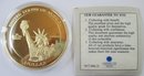 Authentic AMERICAN MINT, Abraham Lincoln Presidential Medal Token, Larger Than Dollar $1.00 Size, Proof