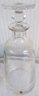 Vintage EKENAS Crystal DECANTER & Stopper, Crystal Clear, MCM BARWARE Style, Made In SWEDEN, Appx 9.5' Tall