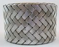 ROBERTO COIN Designs, Extra Wide INTERWOVEN Bracelet, Sterling .925 Silver COMPOSITION