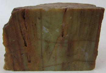 Petrified Wood Slab?, Unknown, Polished Edges, Irregular Shape, Approximately 295g