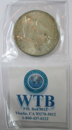 Authentic PHILIPPINES Issue Coin, Dated 1947S, Commemorative One 1 Peso, Silver Content, Depicts MACARTHUR