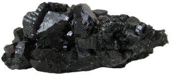 Single Piece, Natural BLACK CRYSTALS, Unknown Variety, Irregular Shape, Approximately 236g