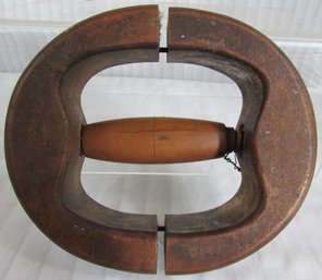 Vintage HAT MILLINERY Form, Wooden Stretcher Style, Measures Approx 7'