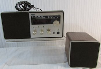 Vintage KLH Brand, TABLE TOP STEREO, Model TR-82, With Speaker, Made In JAPAN