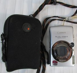 Vintage CANON Brand, PowerShot CAMERA SD890-IS Model, Includes Soft Case, Approx 3.75'