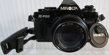 Vintage MINOLTA Brand, Film CAMERA With Lens & Case, MPS X700 Model, Approx 4' X 3'