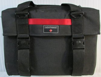Contemporary LIGHTWARE Brand, Camera Equipment Case, Synthetic Woven, Approx 18' X 13'