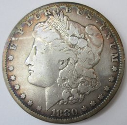 Authentic 1880O MORGAN SILVER Dollar $1.00, 90 Percent SILVER, United States
