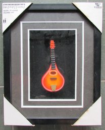Contemporary Wall Art, Musical Themed Shadow Box, Approx 15.5' X 12.5,' Nicely Framed