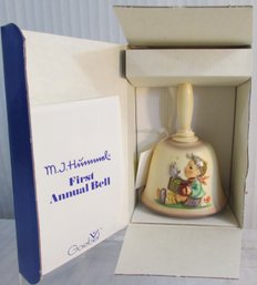 Signed GOEBEL HUMMEL Collector Bell, Hand Painted & Nicely Detailed, Circa 1978, W GERMANY, Approx 6' Tall