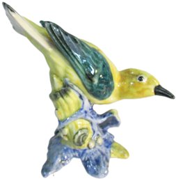 Signed STANGL Brand, Vintage Yellow WARBLER Bird, Approx 5'