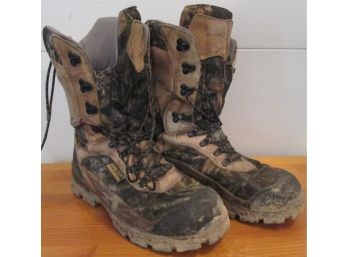 Quality CABELAS Brand, HIKING BOOTS, Gore Tex Fashion CAMOUFLAGE, Size 11M