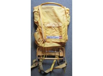 Quality The Mont Blanc Brand, HIKING BACKPACK, Bright Yellow, Metal Frame