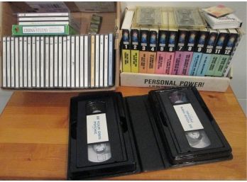Lot Of SELF EMPOWERMENT Themed Recorded Workshops, CD, VHS & CASSETTES