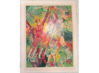 Signed LEROY NEIMAN, Vintage KENTUCKY WILDCATS Serigraph, Limited Edition 285/300, Circa 1978