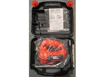 Quality BLACK & DECKER Brand, Electric Variable Speed JIGSAW With Carrycase, Appears Good Condition
