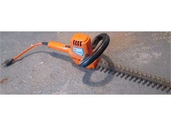 Quality BLACK & DECKER Brand, Electric HEDGE TRIMMER, Appears Good Condition