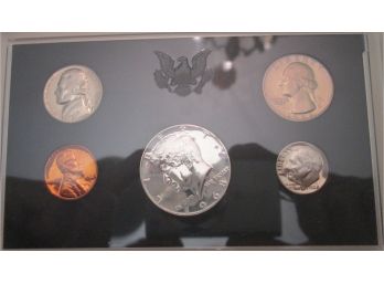 SET Of 5 COINS! Authentic 1968S PROOF SET, Uncirculated, 40percent SILVER Kennedy Half, United States