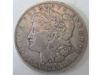 Authentic 1889O MORGAN SILVER Dollar $1.00, 90 SILVER, United States