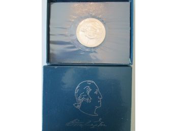 Authentic 1982D GEORGE WASHINGTON Commemorative, Brilliant Uncirculated, SILVER Half Dollar $.50 United States