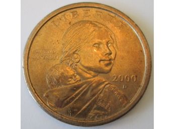 Authentic 2000D SACAGAWEA DOLLAR $1.00 United States