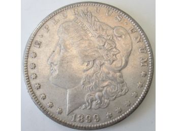 Authentic 1899O MORGAN SILVER Dollar $1.00, 90 Percent SILVER, United States