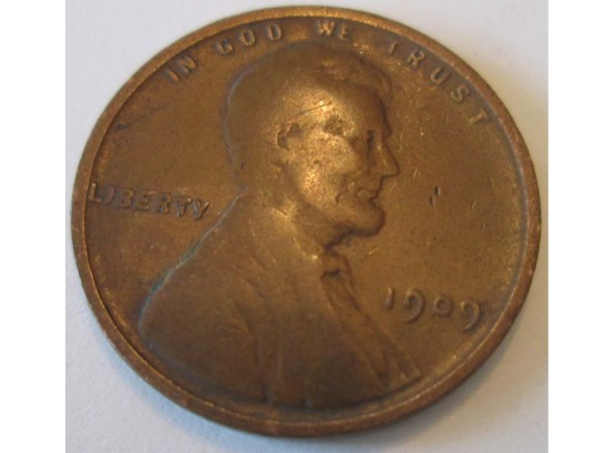 First Year Issue: Authentic 1909P No VDB, LINCOLN Cent WHEAT Penny $.01, United States