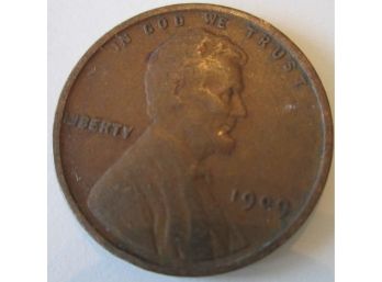 First Year Issue: Authentic 1909P 'VDB,' LINCOLN Cent WHEAT Penny $.01, United States