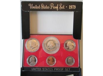 SET Of 6 COINS! Authentic 1979S PROOF SET, Uncirculated, SUSAN ANTHONY $1, United States