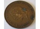 Authentic 1935 One Penny, United Kingdom, Depicts GEORGE V, Great Britain, Copper Content