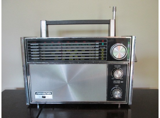Vintage SOUNDESIGN Electronics, Model 2629 Short Wave RADIO Receiver, Working Condition