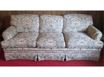 Vintage PENNSYLVANIA HOUSE Brand, Upholstered 84' SOFA, Colonial Early American Styling
