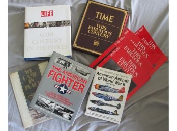 LOT Of 5 Books! Vintage HISTORY Theme, Coffee Table Type With Full Color Photos