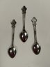 Set Of 3 Vintage Rolex Collector Spoons