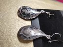 Vintage Siam Silver Pierced Earring