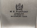 Vintage Krementz Brooch In A Vintage Pierpont Jeweler Box