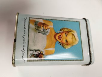 Vintage Marilyn Monroe Musical Tin