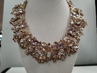 Magnificent Multifaceted Statement Necklace