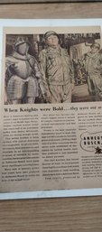 Vintage Anheuser Busch Advertising