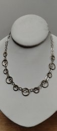Vintage Sterling Silver Necklace Made In Italy
