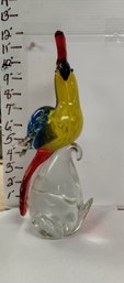 Murano (?) Art Glass Exotic Bird 1