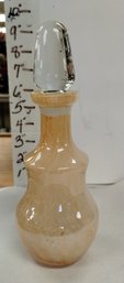 Beautiful Art Glass Perfume Bottle/ Decanter