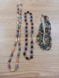 Multi Colored Necklace Lot